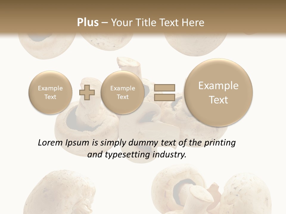 Closeup Natural Edible PowerPoint Template