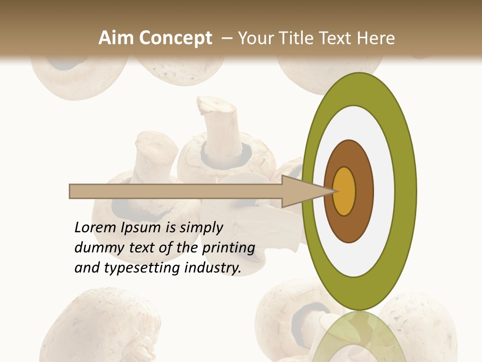 Closeup Natural Edible PowerPoint Template