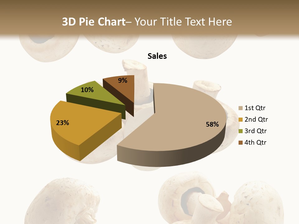 Closeup Natural Edible PowerPoint Template
