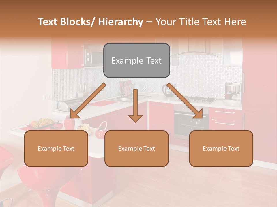 Red Kitchen PowerPoint Template