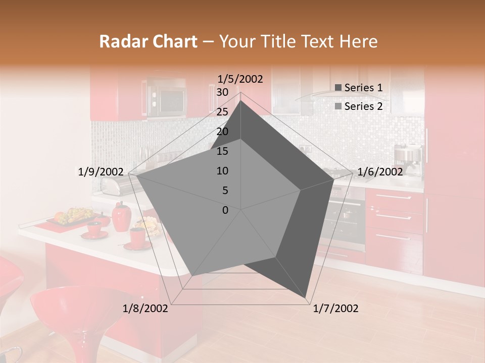 Red Kitchen PowerPoint Template