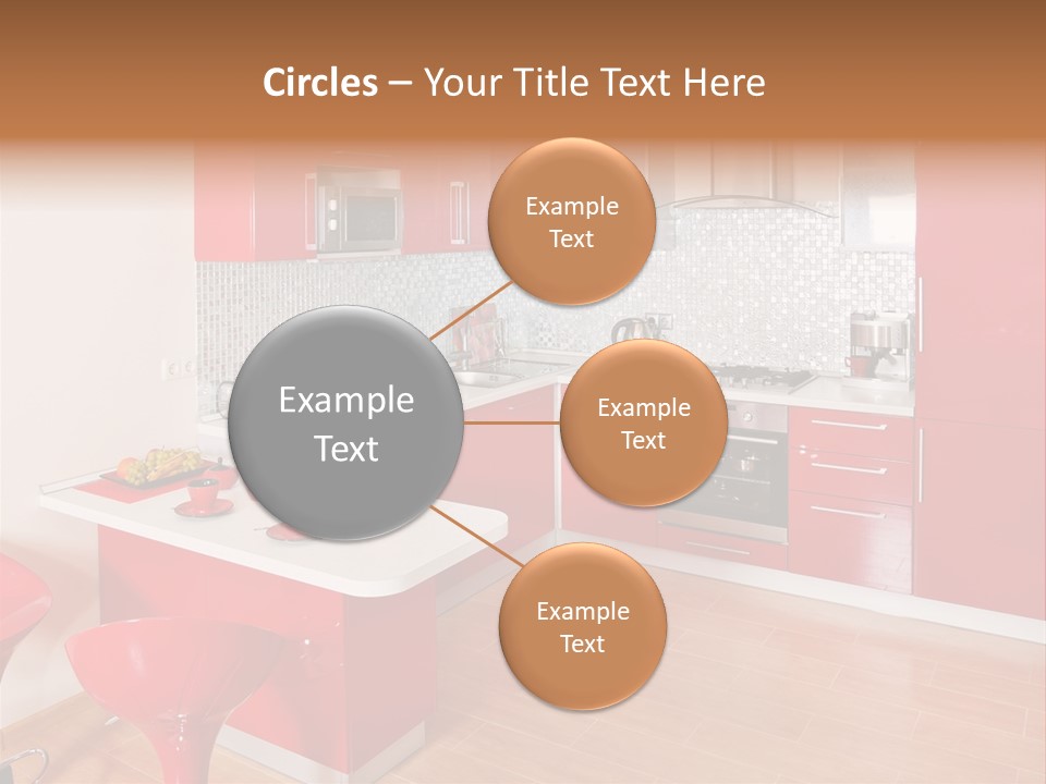 Red Kitchen PowerPoint Template