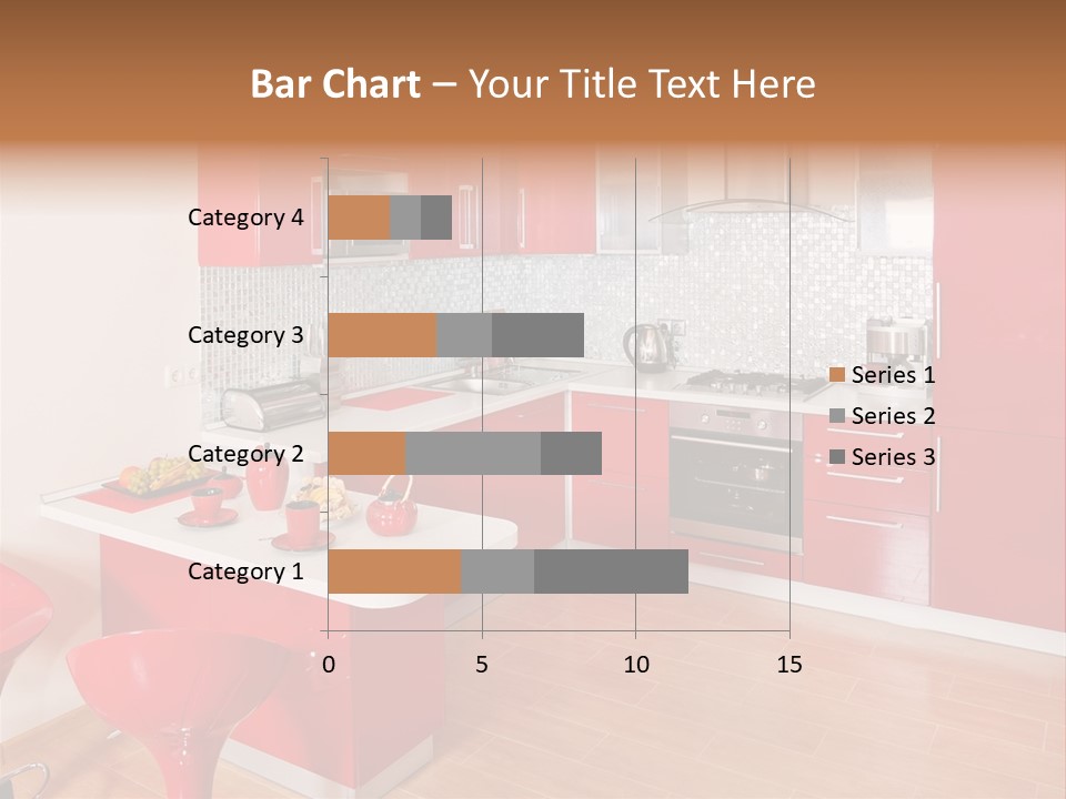 Red Kitchen PowerPoint Template