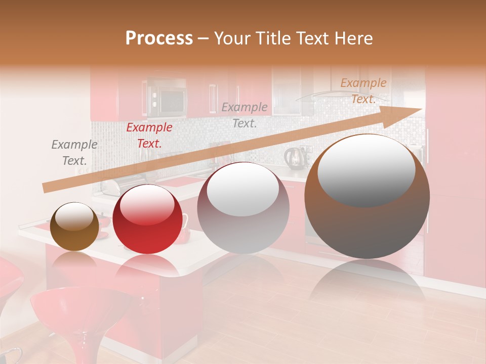 Red Kitchen PowerPoint Template