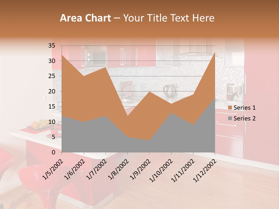 Red Kitchen PowerPoint Template