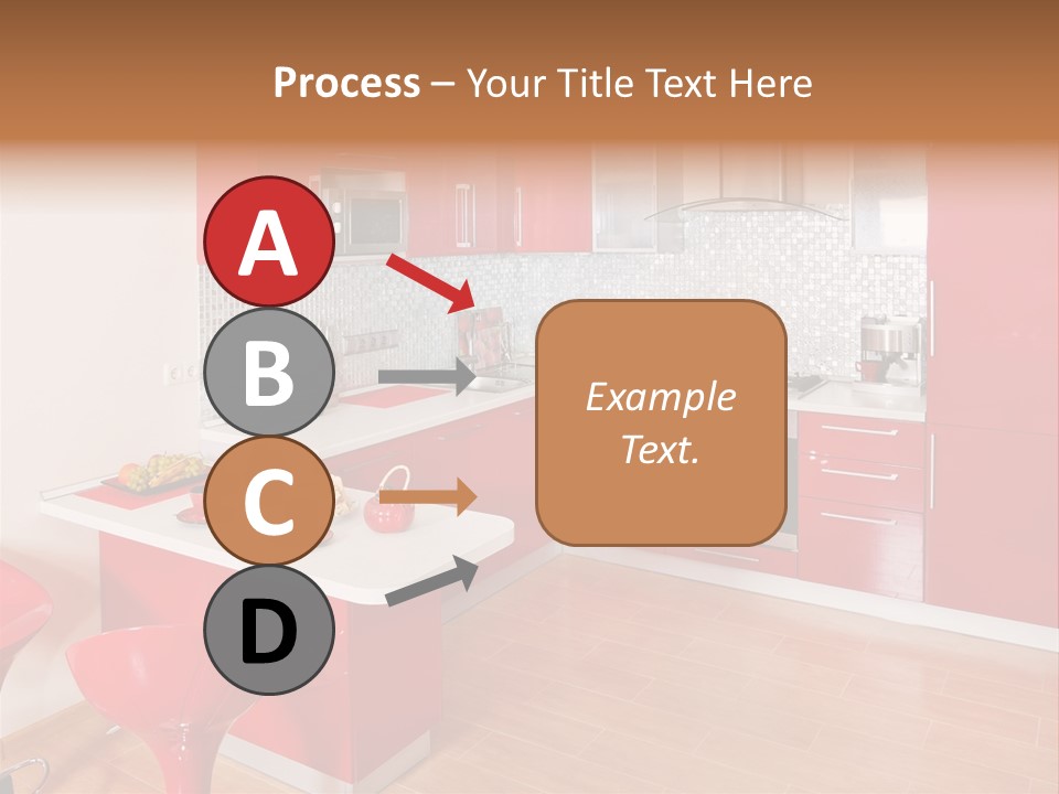 Red Kitchen PowerPoint Template