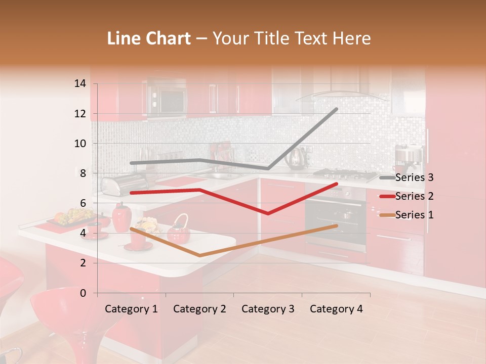 Red Kitchen PowerPoint Template