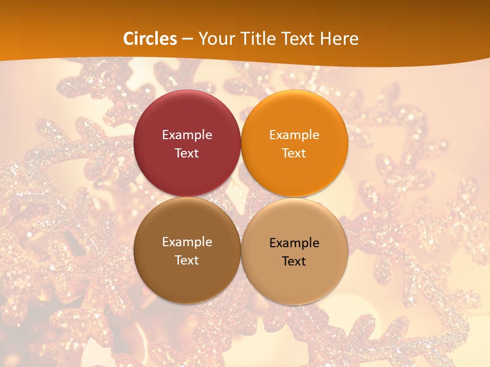 Background Golden PowerPoint Template