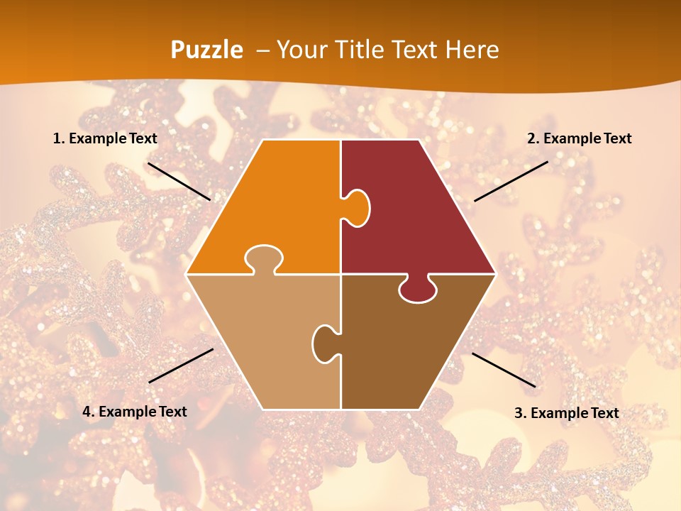 Background Golden PowerPoint Template