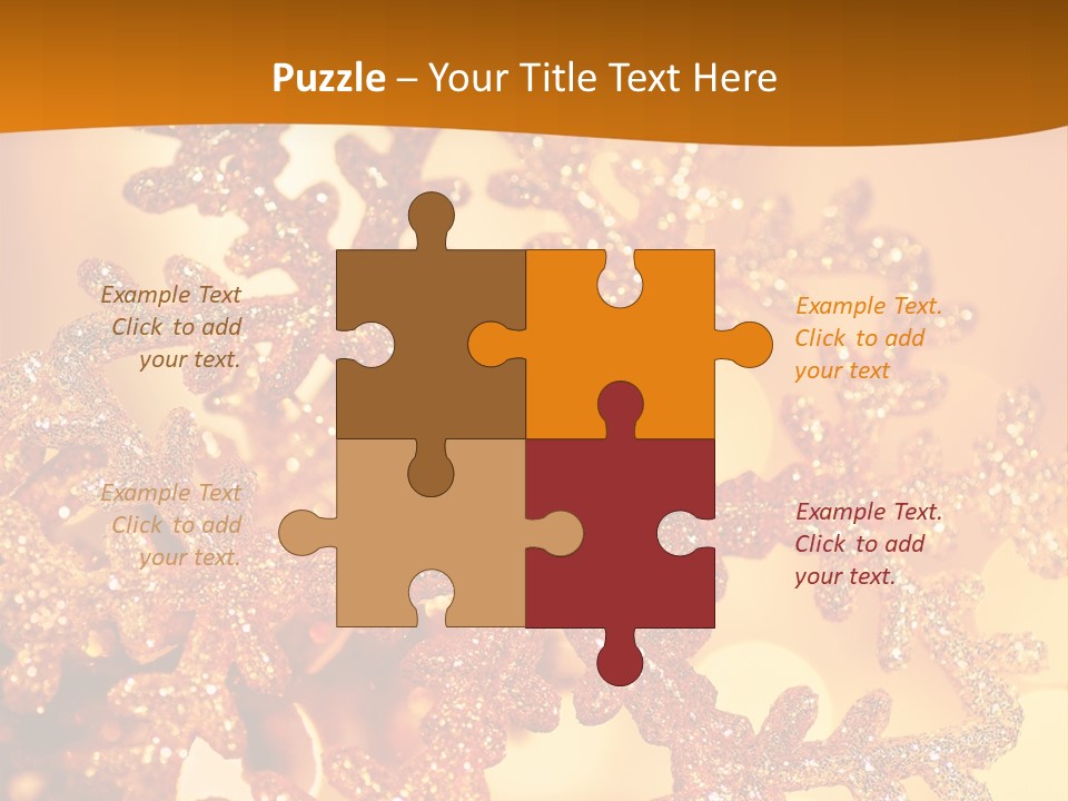 Background Golden PowerPoint Template