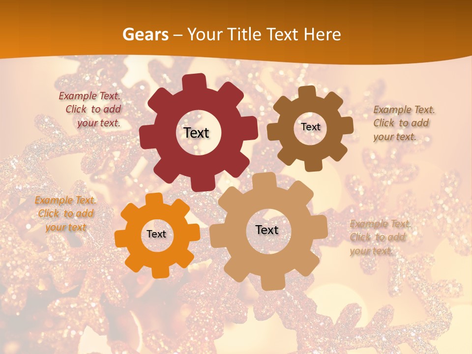 Background Golden PowerPoint Template