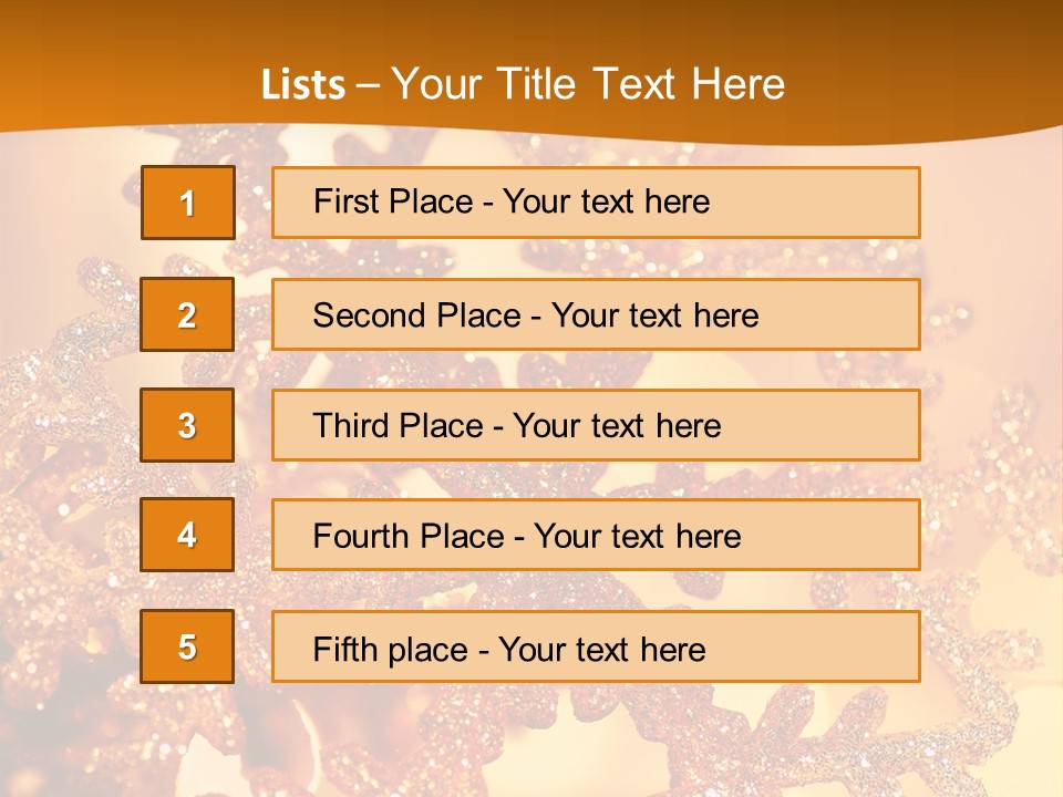 Background Golden PowerPoint Template