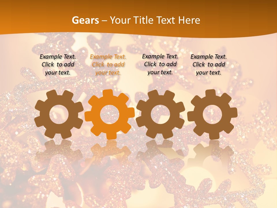 Background Golden PowerPoint Template