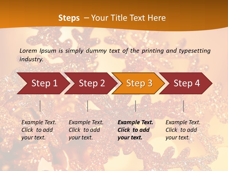 Background Golden PowerPoint Template