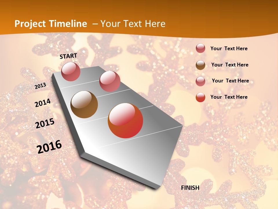 Background Golden PowerPoint Template