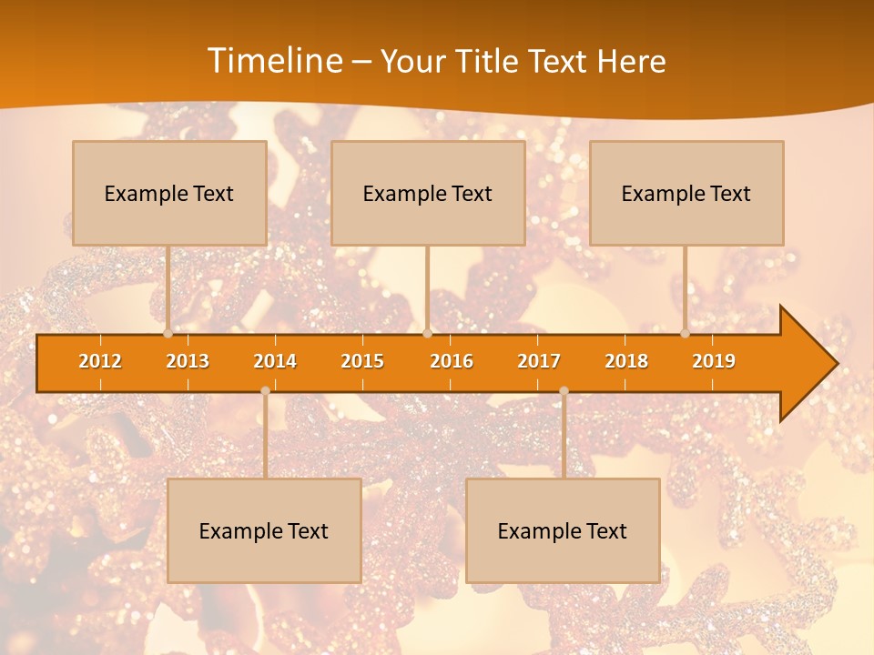 Background Golden PowerPoint Template