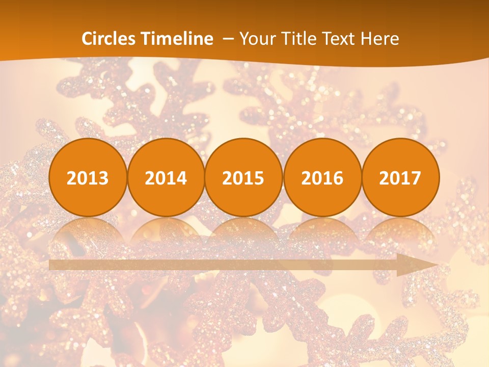 Background Golden PowerPoint Template