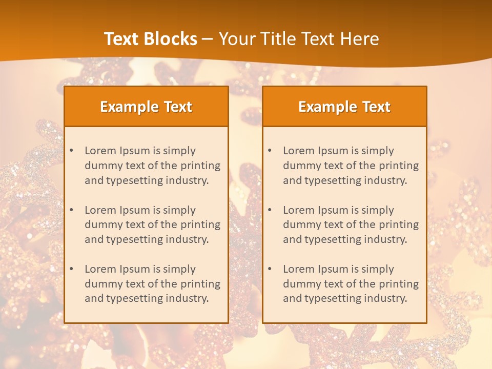Background Golden PowerPoint Template