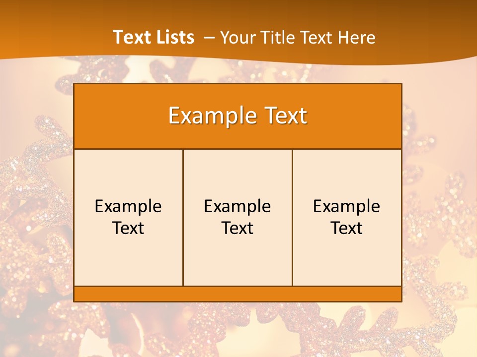 Background Golden PowerPoint Template