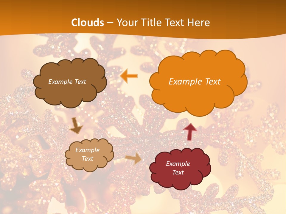 Background Golden PowerPoint Template