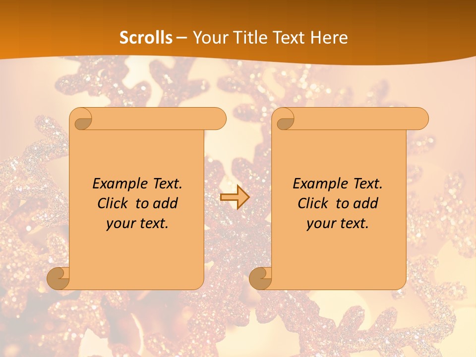 Background Golden PowerPoint Template