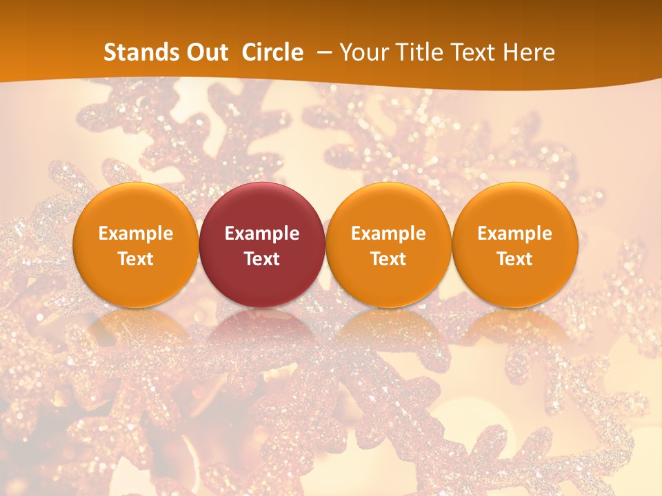 Background Golden PowerPoint Template