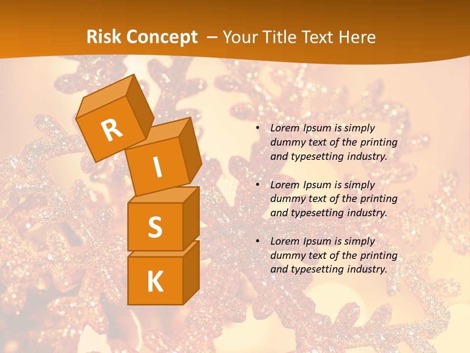 Background Golden PowerPoint Template