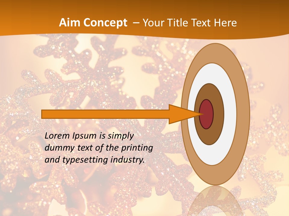 Background Golden PowerPoint Template