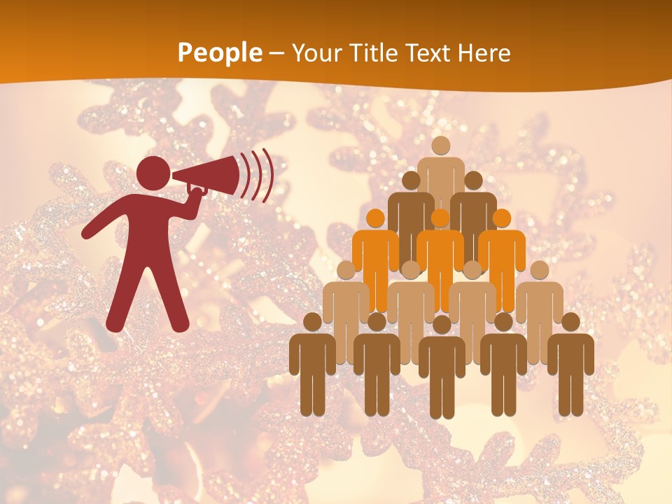 Background Golden PowerPoint Template