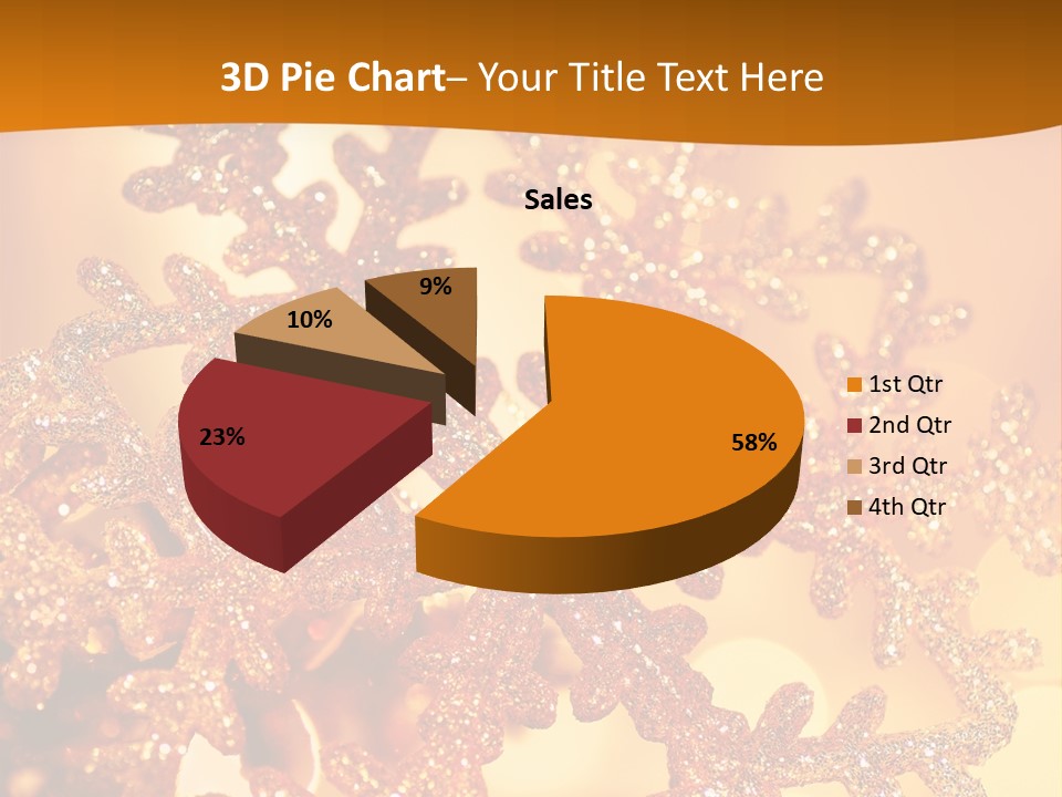 Background Golden PowerPoint Template