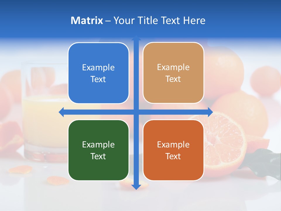 Orange Juice PowerPoint Template
