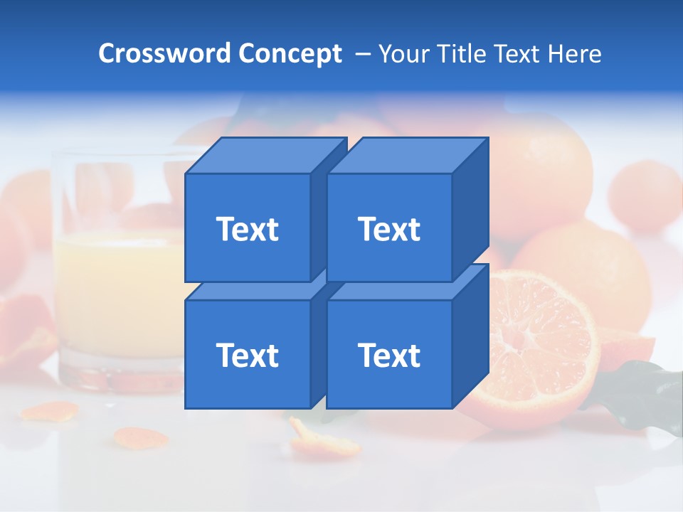 Orange Juice PowerPoint Template