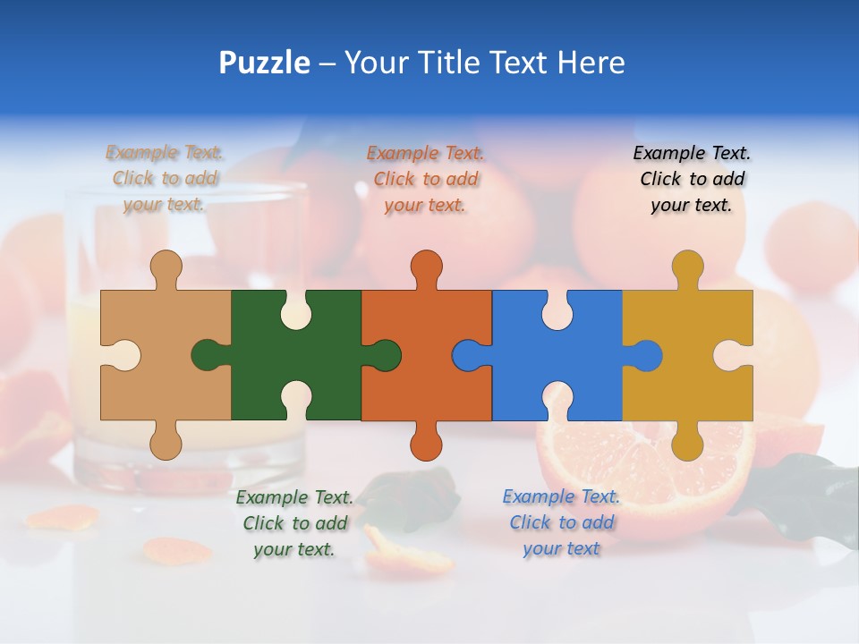 Orange Juice PowerPoint Template