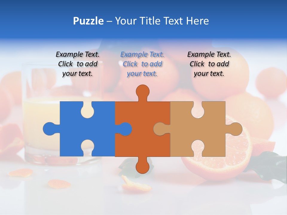 Orange Juice PowerPoint Template