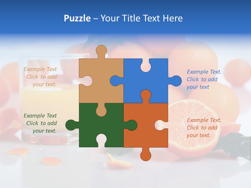 Orange Juice PowerPoint Template