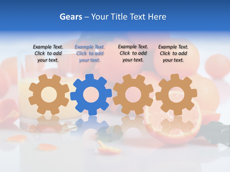 Orange Juice PowerPoint Template