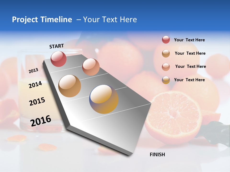 Orange Juice PowerPoint Template