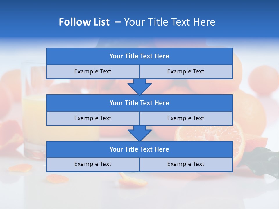 Orange Juice PowerPoint Template