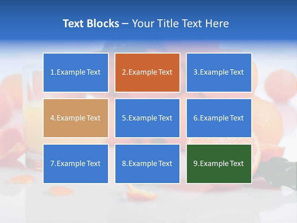 Orange Juice PowerPoint Template