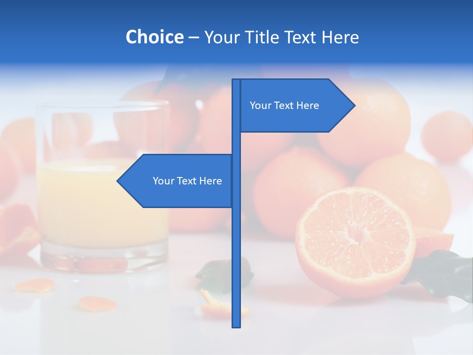 Orange Juice PowerPoint Template