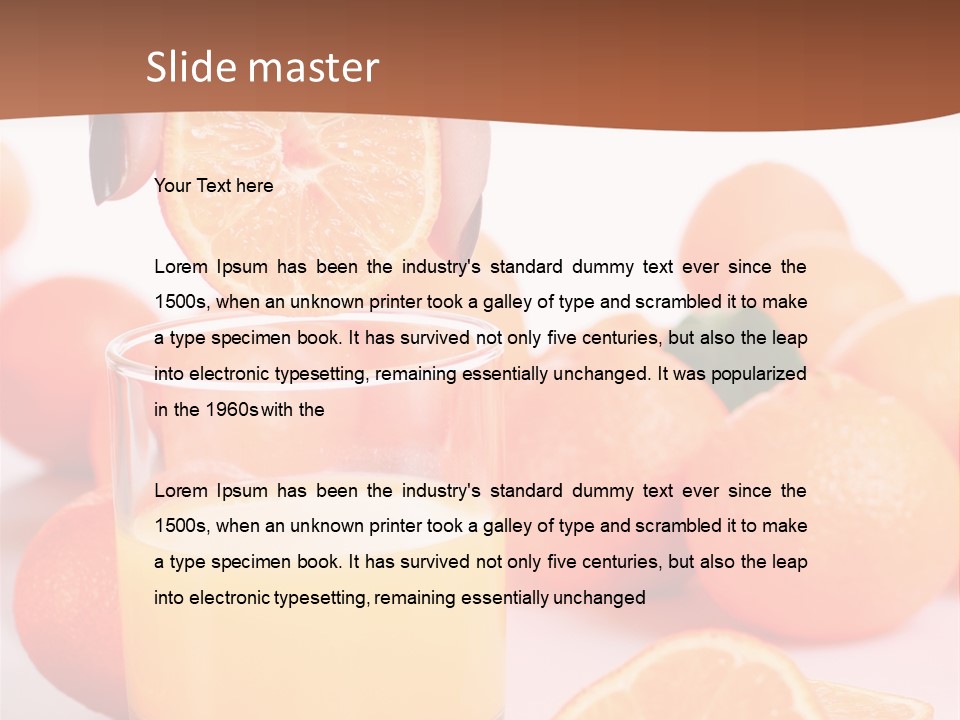 Writing Toon Company PowerPoint Template