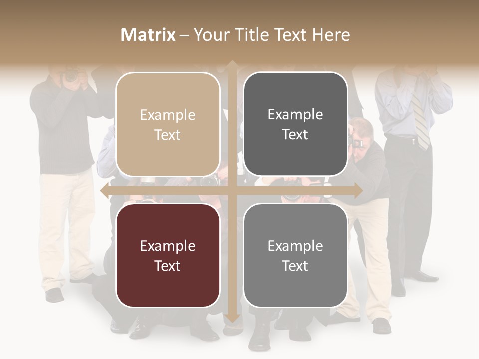 Paparazzi Stock PowerPoint Template