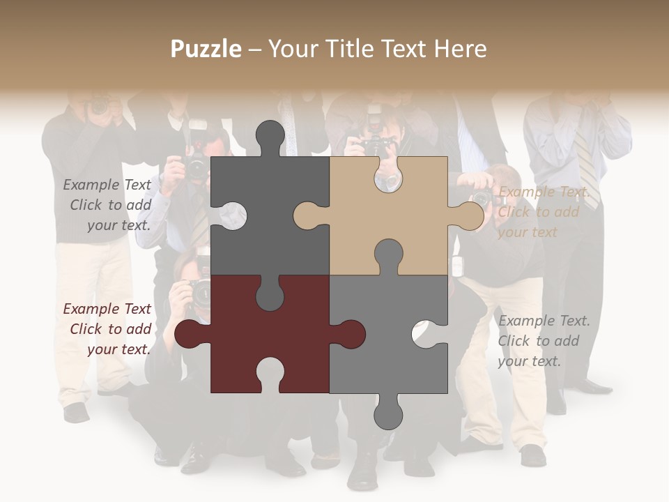 Paparazzi Stock PowerPoint Template