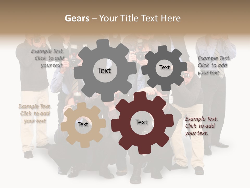 Paparazzi Stock PowerPoint Template