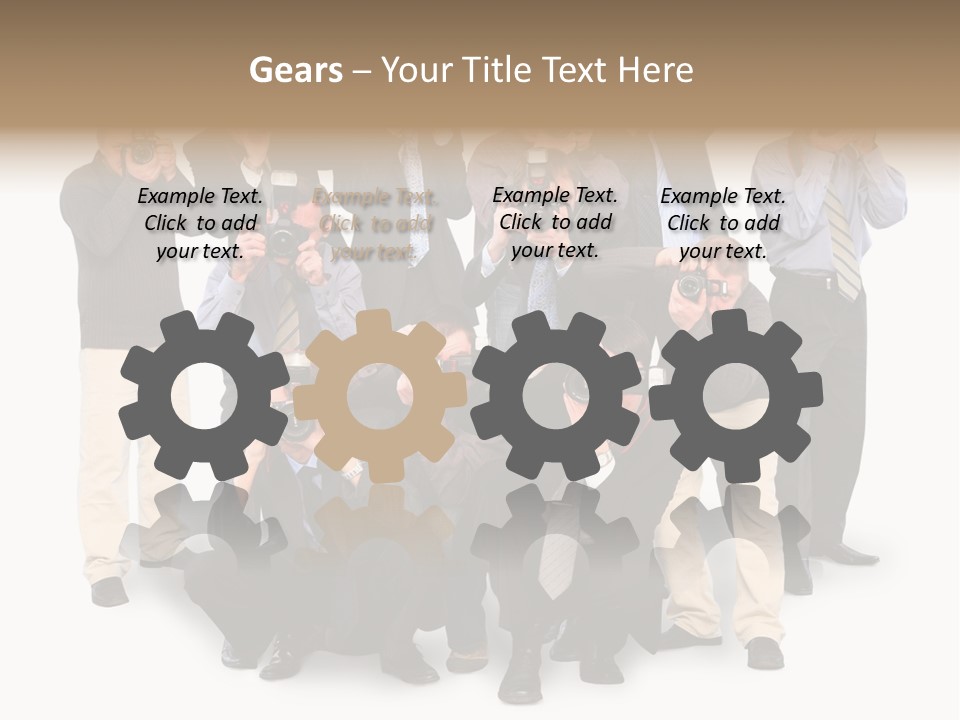 Paparazzi Stock PowerPoint Template