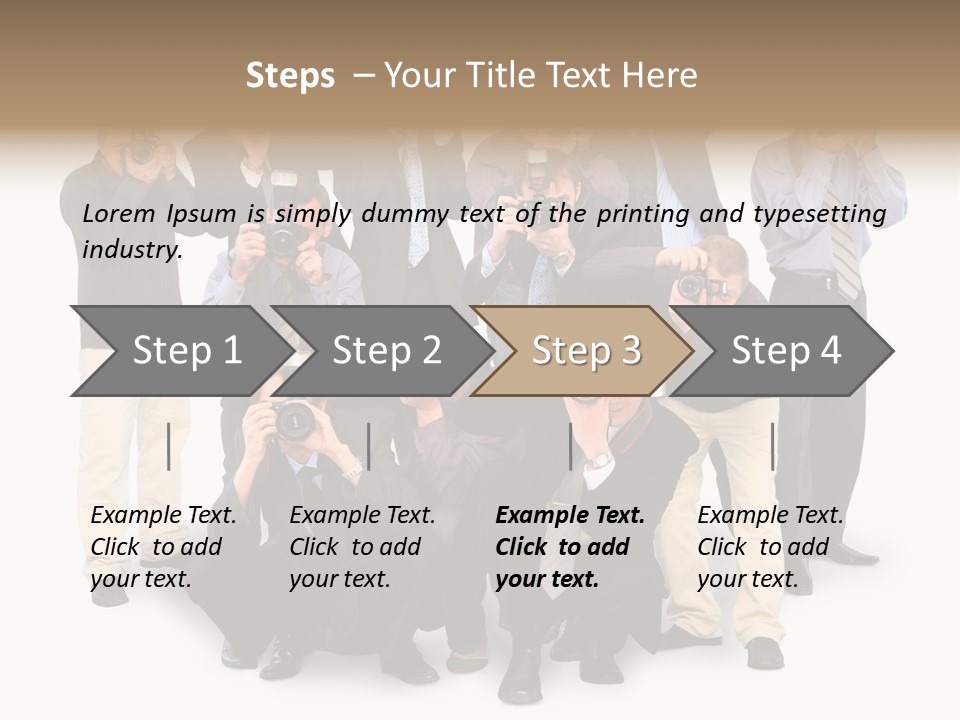 Paparazzi Stock PowerPoint Template