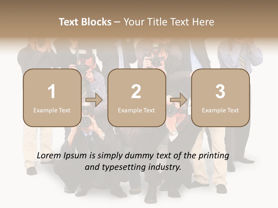 Paparazzi Stock PowerPoint Template