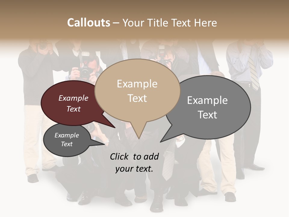 Paparazzi Stock PowerPoint Template