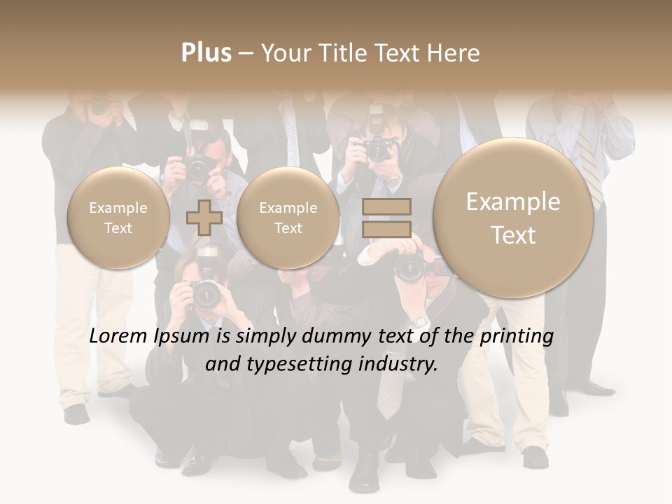 Paparazzi Stock PowerPoint Template