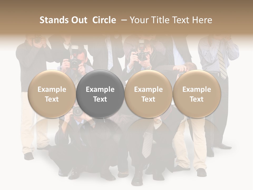 Paparazzi Stock PowerPoint Template